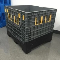 Użu industrijali kaxxa tal-pallet tal-plastik li tiwi kbira stivabbli għall-bejgħ
