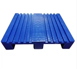 Heavy Duty 4way Dħul Warehouse Ħażna Pallet tal-plastik għall-Industrija tal-Istampar